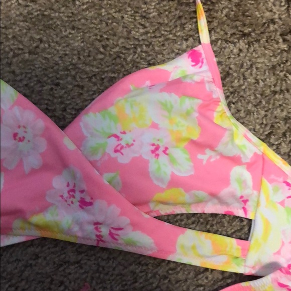Victoria Secret Pink Floral Swimsuit - Picture 5 of 7